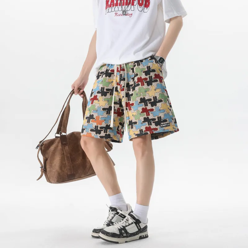 Kung Fu Panda Casual Shorts Unisex-13