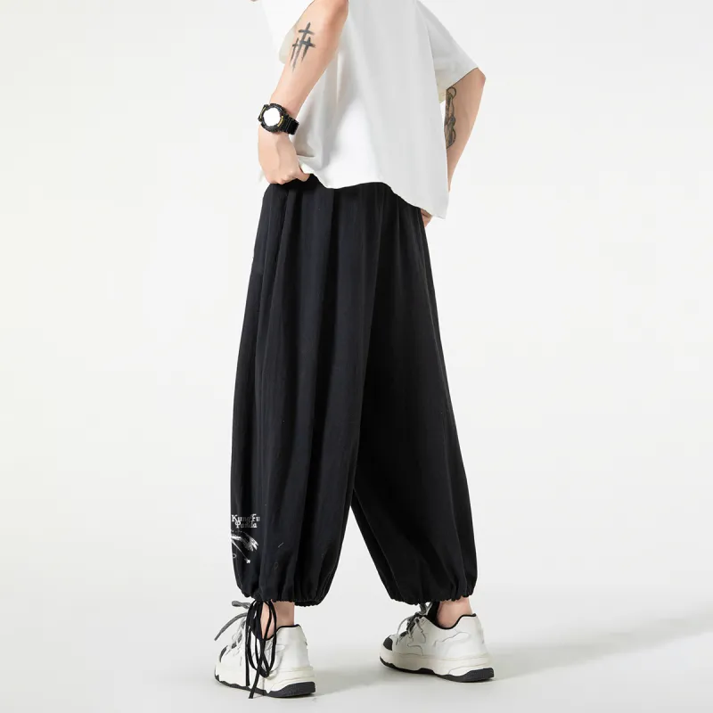 Kung Fu Panda Casual Pants Unisex-3