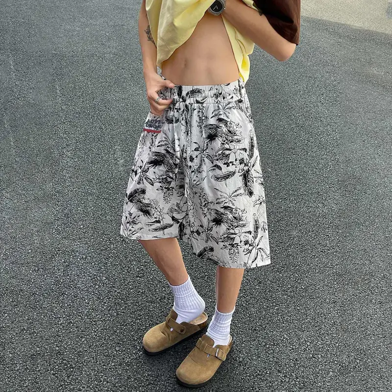 Kung Fu Panda Casual Shorts Unisex-6