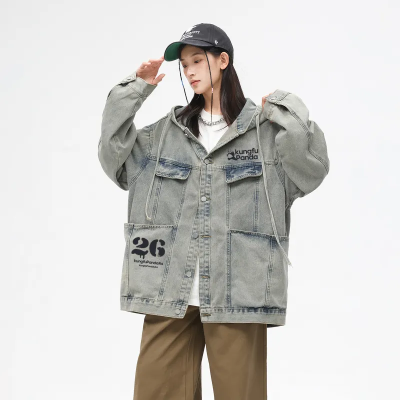Kung Fu Panda Denim Jacket Unisex-13
