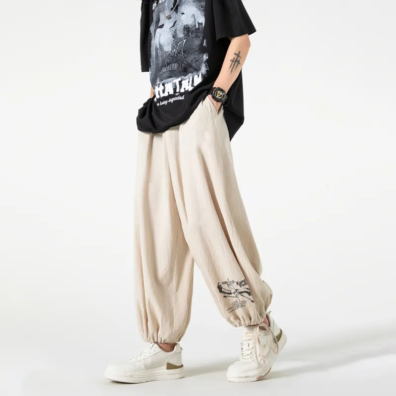 Kung Fu Panda Casual Pants Unisex-13