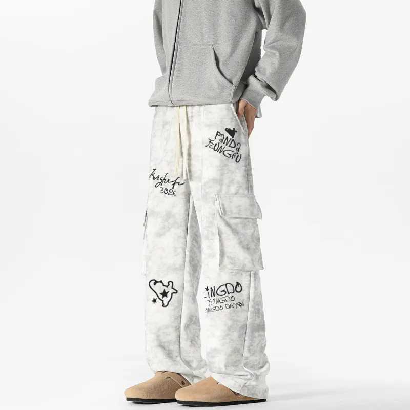 Kung Fu Panda Casual Pants Unisex-3