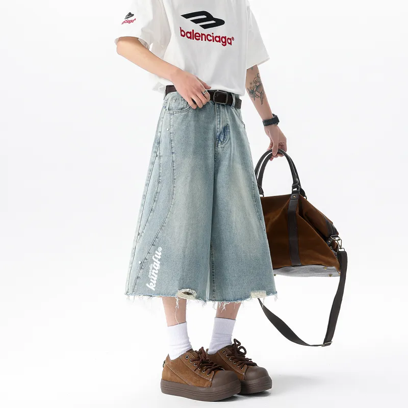 Kung Fu Panda Denim Shorts Unisex-8