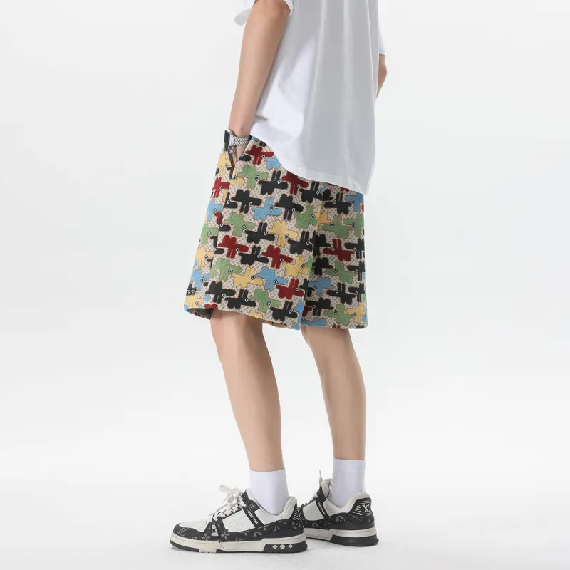 Kung Fu Panda Casual Shorts Unisex-12