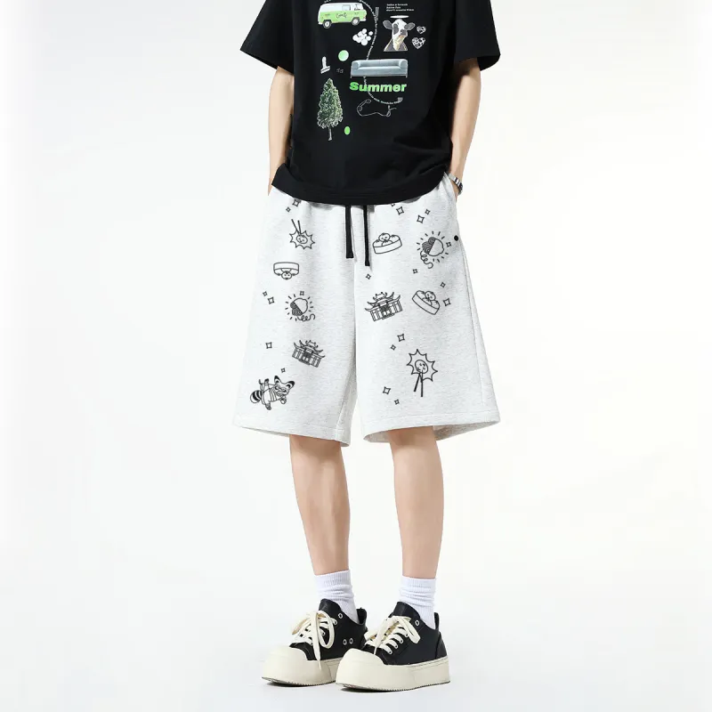 Kung Fu Panda Casual Shorts Unisex-11