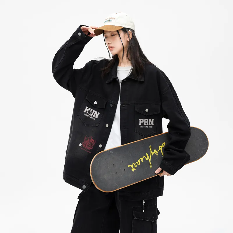 Kung Fu Panda Denim Jackets Unisex-10