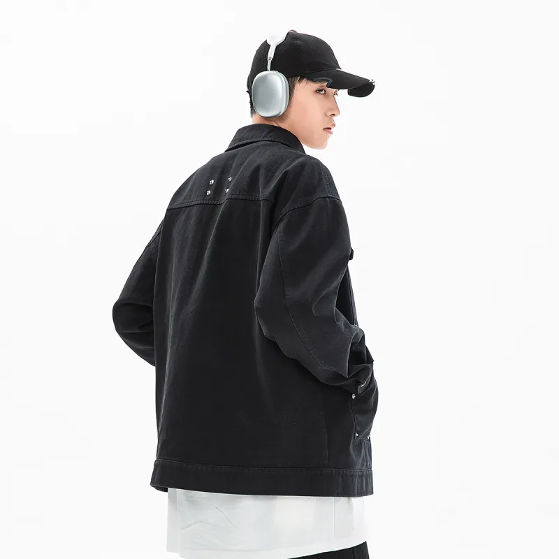 Kung Fu Panda Jackets Coats Unisex Black-5