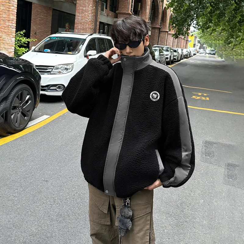 Kung Fu Panda Velvet feel Coat Unisex-14