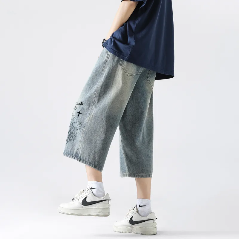 Kung Fu Panda Denim Shorts Unisex-10