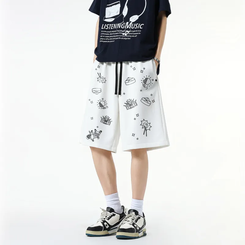 Kung Fu Panda Casual Shorts Unisex-5