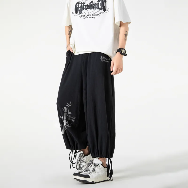 Kung Fu Panda Casual Pants Unisex-3