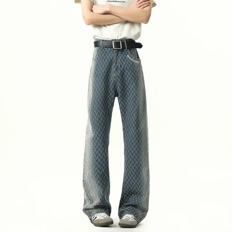 Kung Fu Panda Jeans Unisex Blue-3