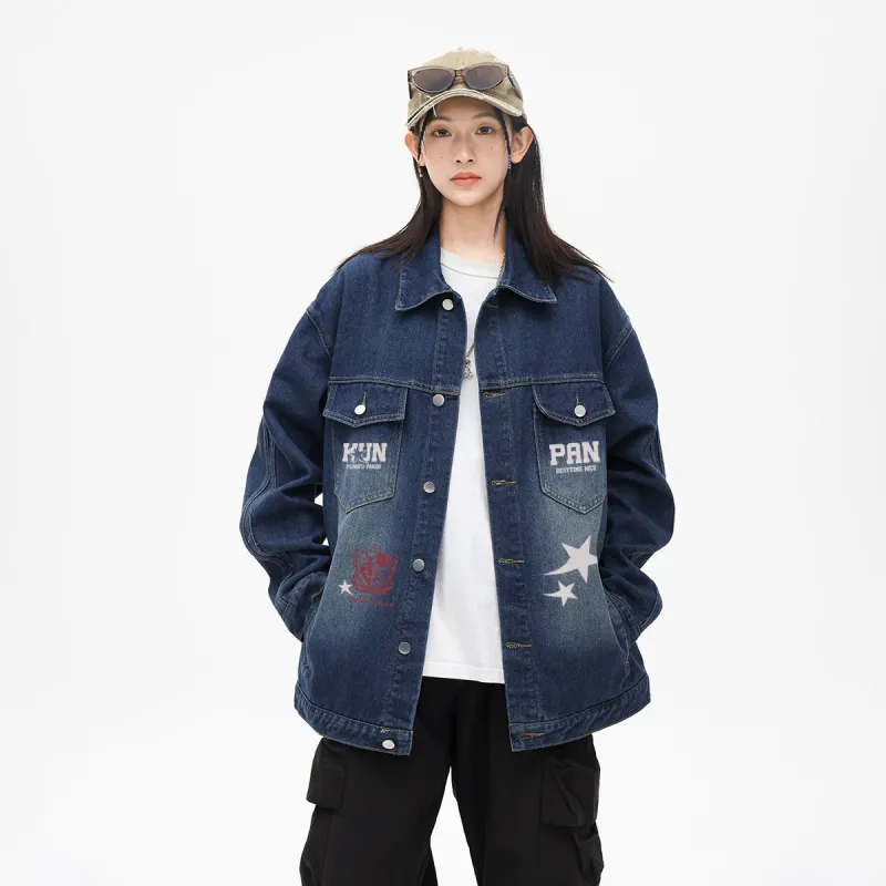 Kung Fu Panda Denim Jackets Unisex-3