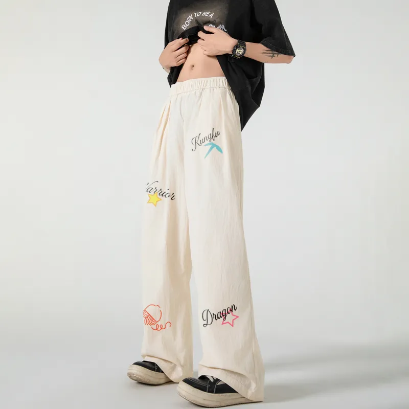 Kung Fu Panda Casual Pants Unisex-5