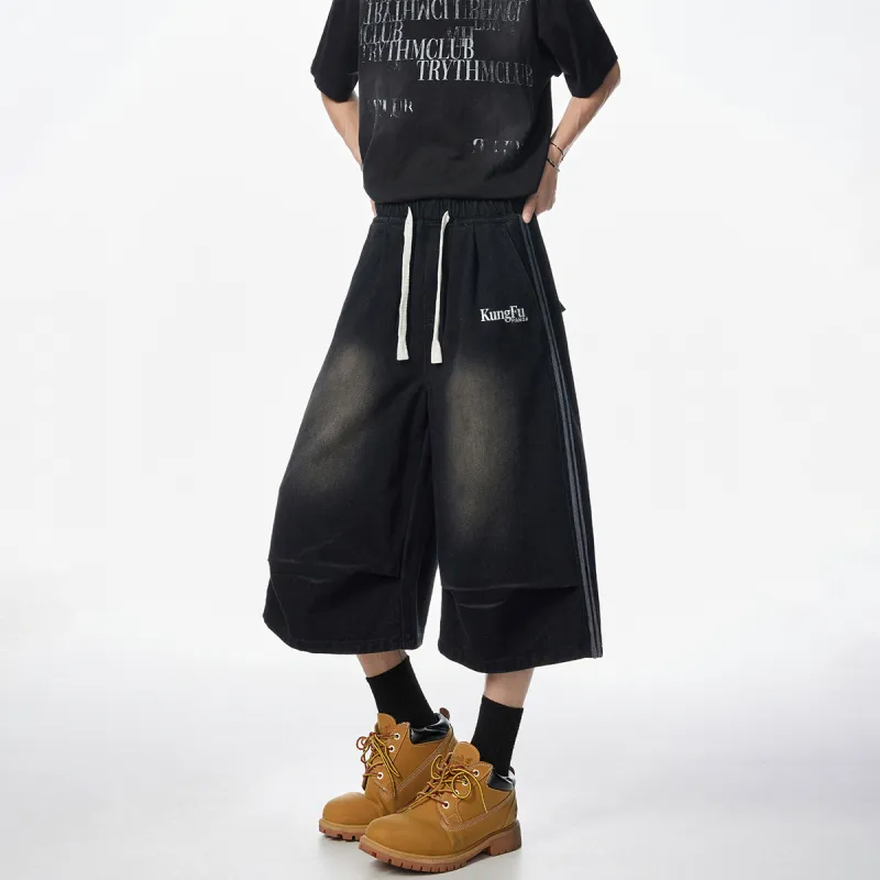 Kung Fu Panda Denim Shorts Unisex-3