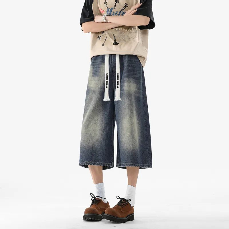 Kung Fu Panda Denim Shorts Unisex-11