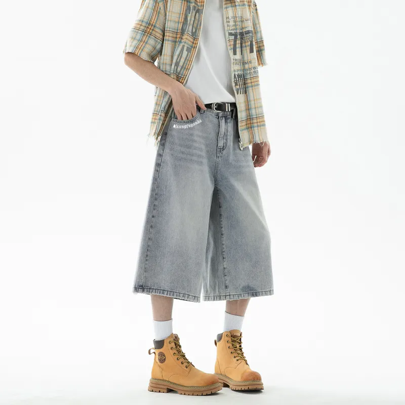 Kung Fu Panda Denim Shorts Unisex-3