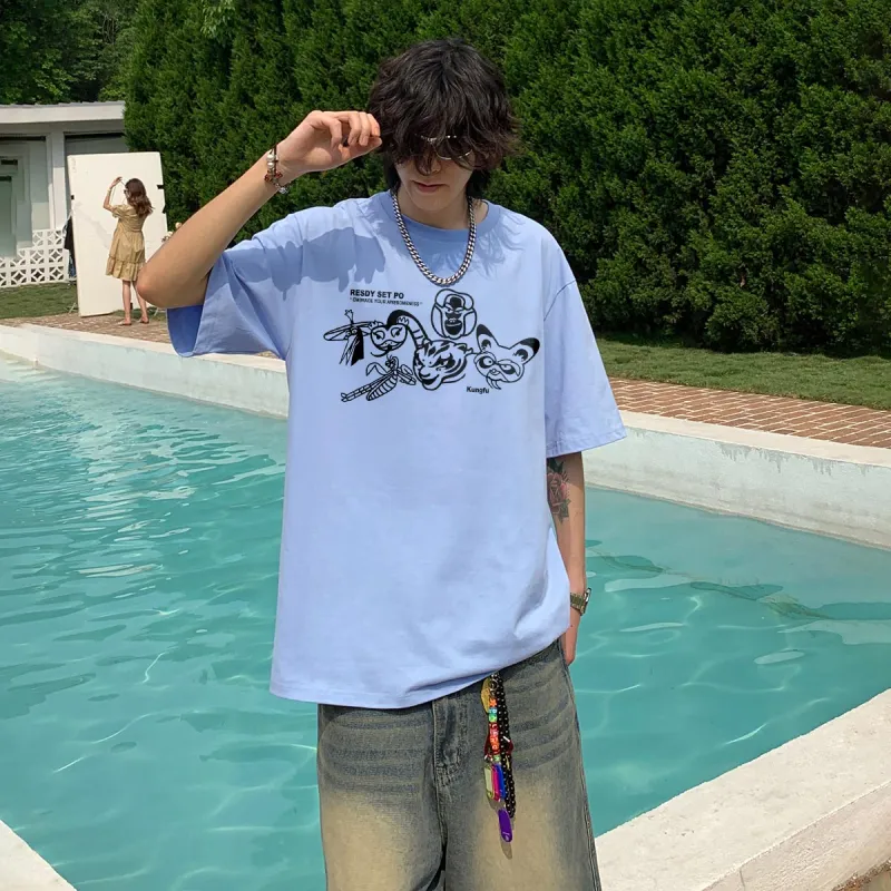 Kung Fu Panda T Shirts Unisex-9