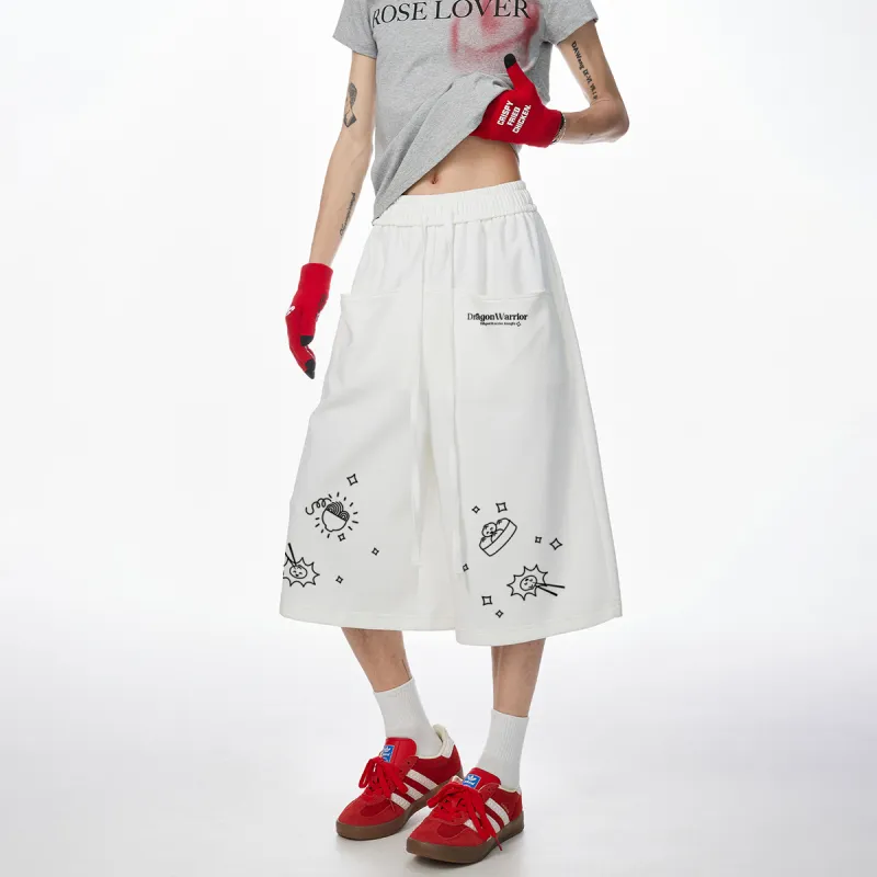 Kung Fu Panda Casual Shorts Unisex-3
