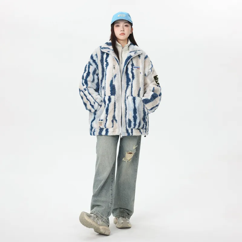 Kung Fu Panda Velvet feel Coat Unisex-7
