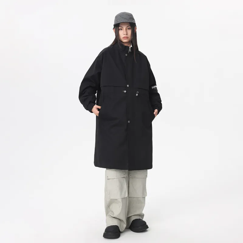 Kung Fu Panda Trench Coat Unisex-8