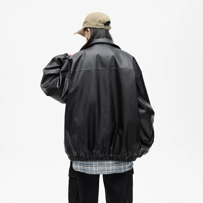 Kung Fu Panda Leather Jacket Unisex-6