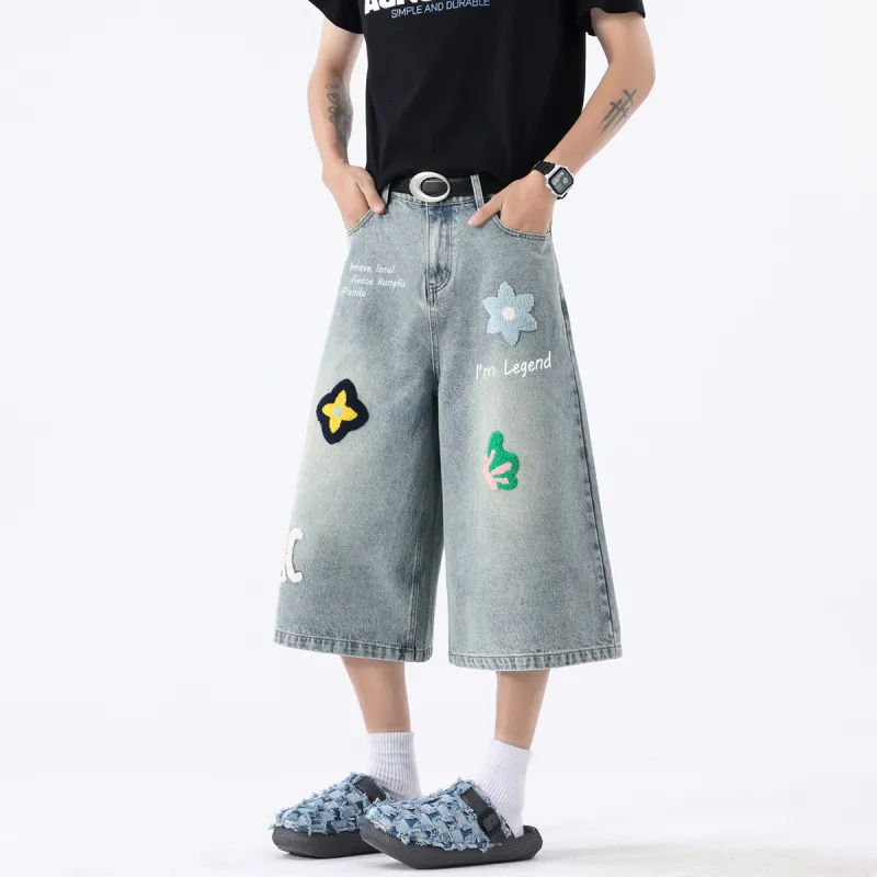 Kung Fu Panda Denim Shorts Unisex-11