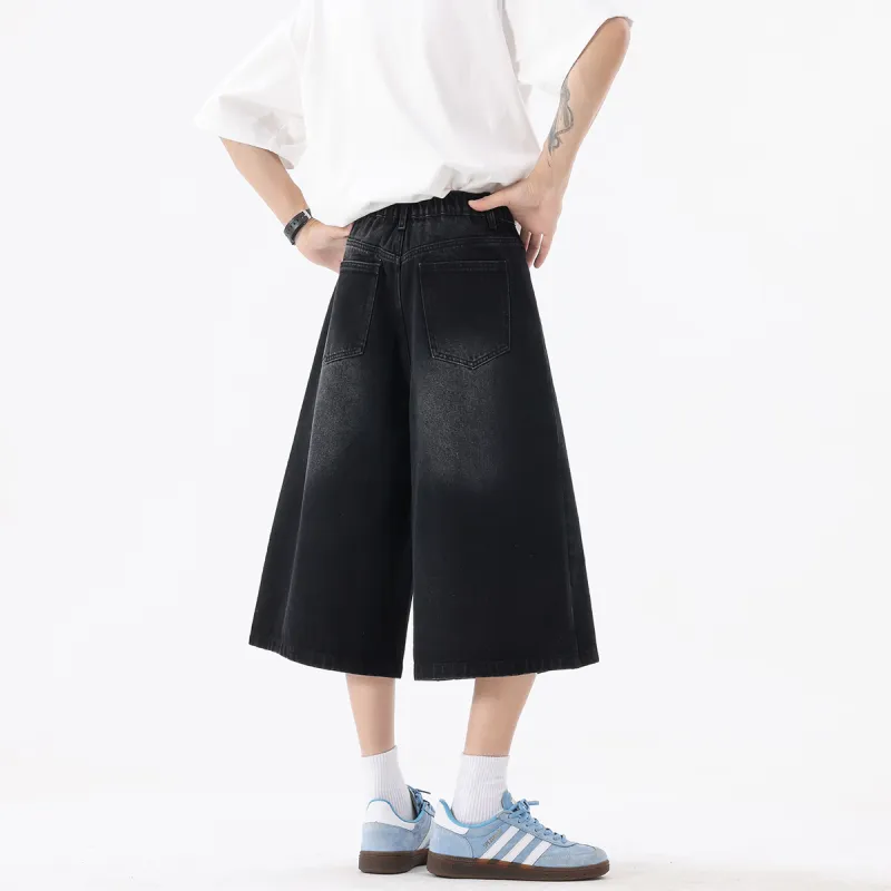 Kung Fu Panda Denim Shorts Unisex-5