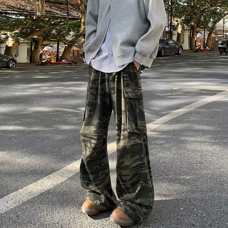 Kung Fu Panda Cargo Pants Unisex Camouflage-3