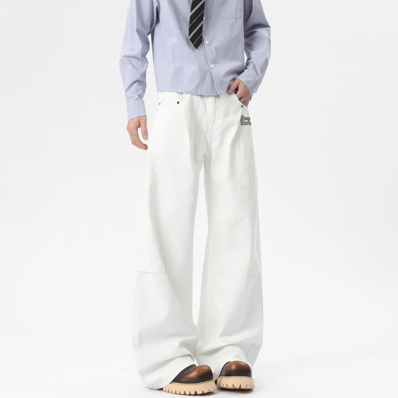 Kung Fu Panda Jeans Unisex White-5