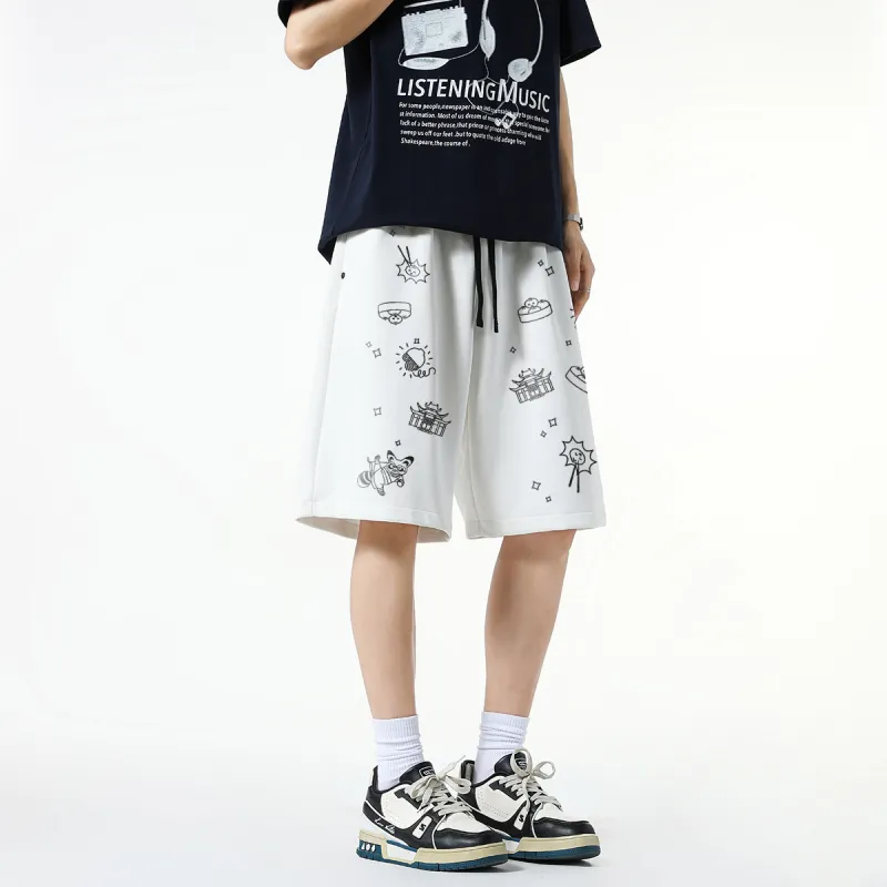 Kung Fu Panda Casual Shorts Unisex-4
