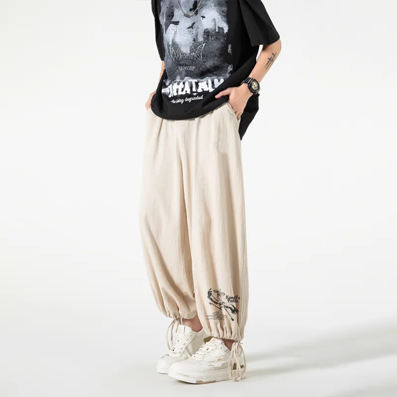 Kung Fu Panda Casual Pants Unisex-11