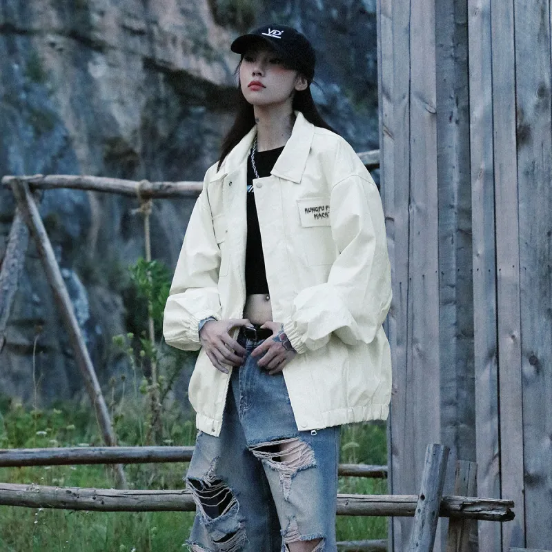 Kung Fu Panda Leather Jacket Unisex-9