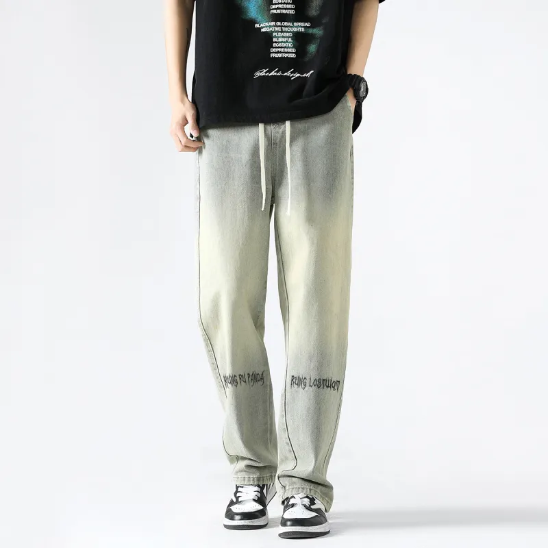 Kung Fu Panda Jeans Unisex-8