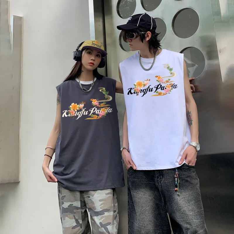 Kung Fu Panda Tank Tops Unisex-9