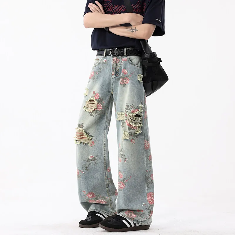 Kung Fu Panda Jeans Unisex Blue-4