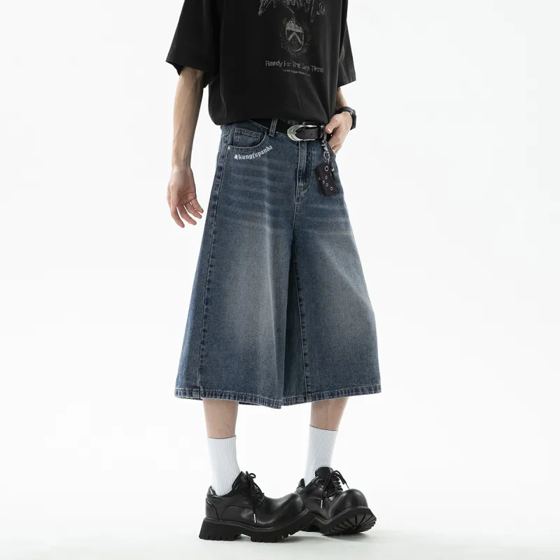 Kung Fu Panda Denim Shorts Unisex-11
