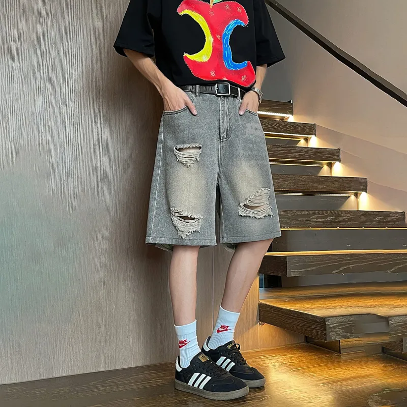 Kung Fu Panda Denim Shorts Unisex-12