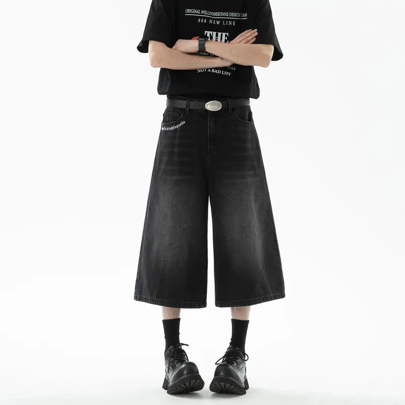 Kung Fu Panda Denim Shorts Unisex-23