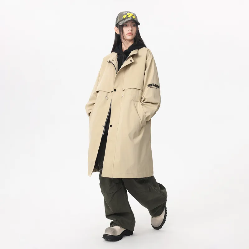 Kung Fu Panda Trench Coat Unisex-4