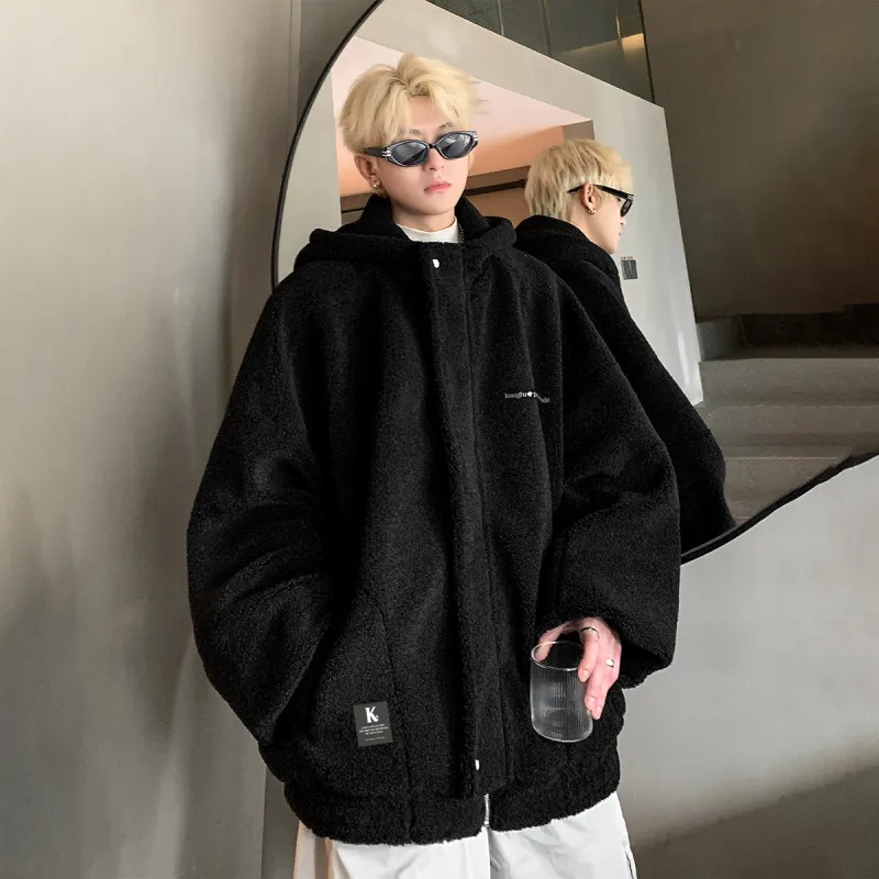 Kung Fu Panda Velvet feel Coat Unisex-3