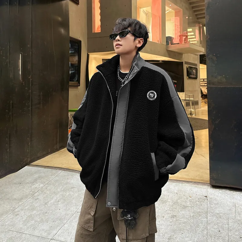 Kung Fu Panda Velvet feel Coat Unisex-13