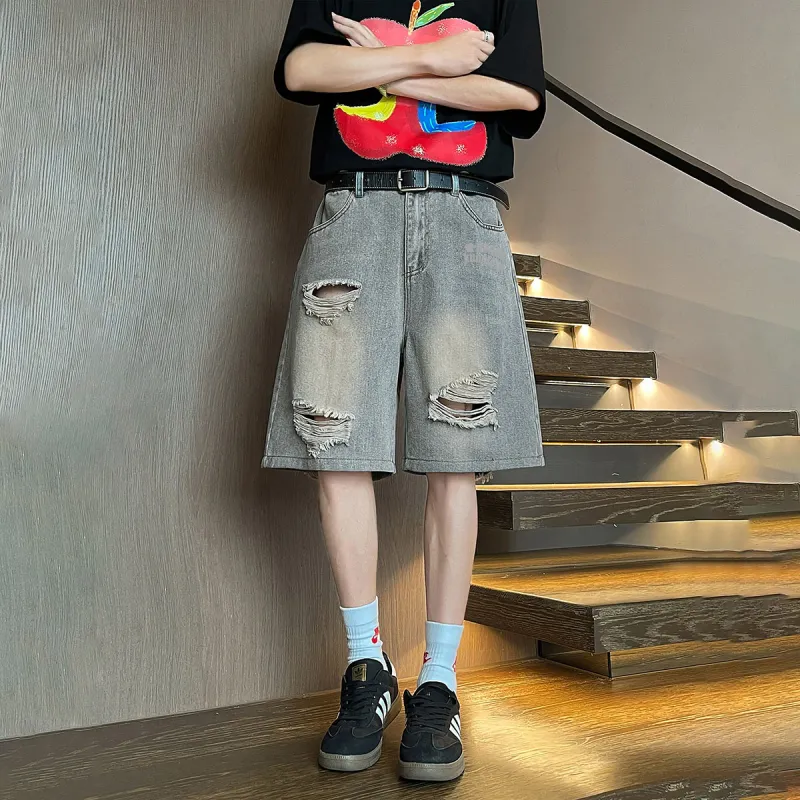 Kung Fu Panda Denim Shorts Unisex-10