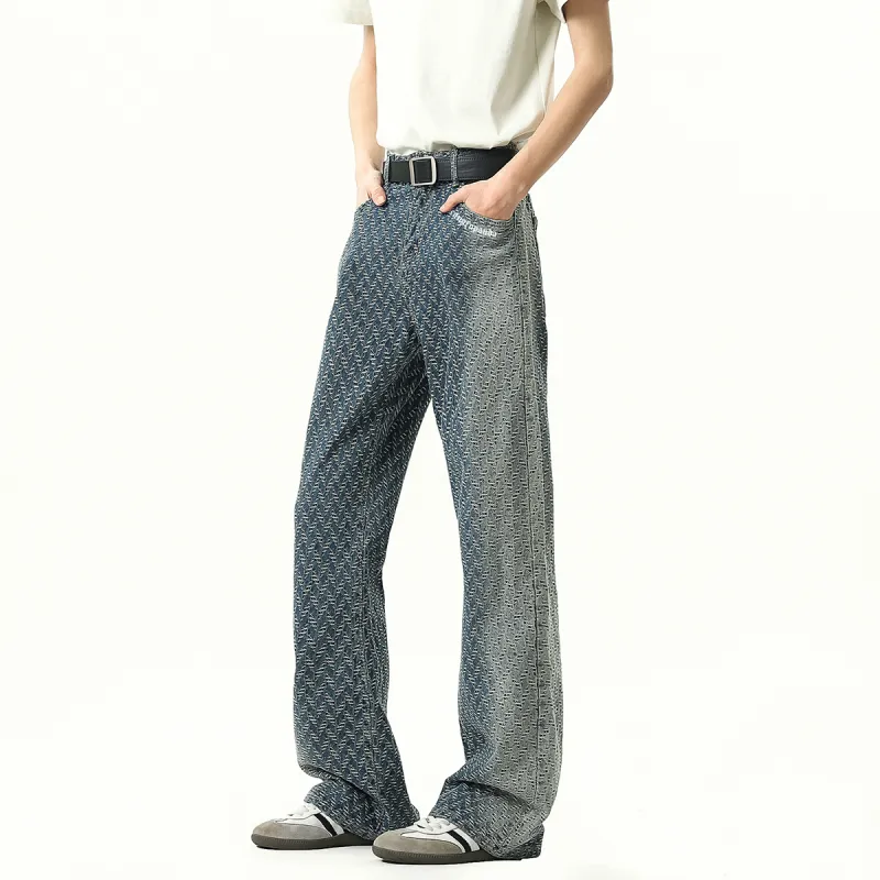 Kung Fu Panda Jeans Unisex Blue-4