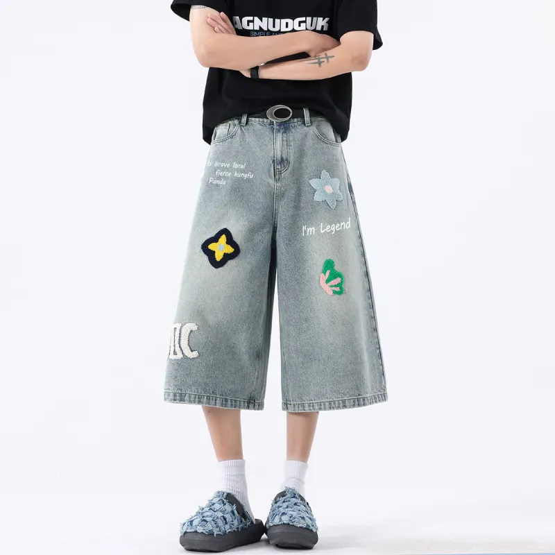 Kung Fu Panda Denim Shorts Unisex-9
