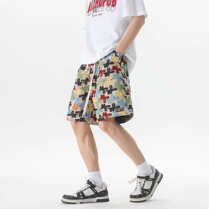 Kung Fu Panda Casual Shorts Unisex-11