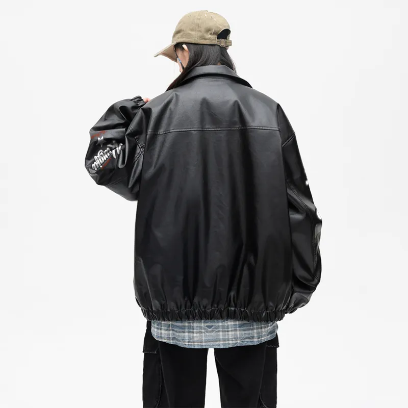 Kung Fu Panda Leather Jacket Unisex-2