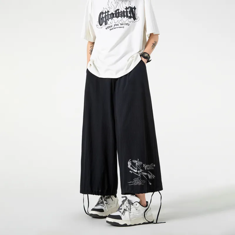 Kung Fu Panda Casual Pants Unisex-2