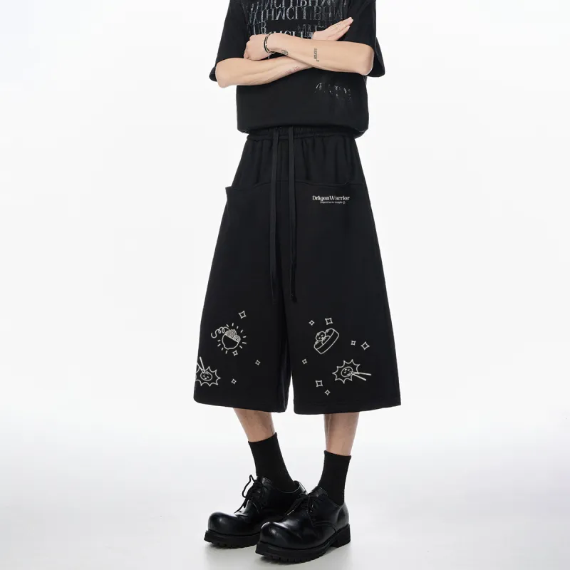 Kung Fu Panda Casual Shorts Unisex-10