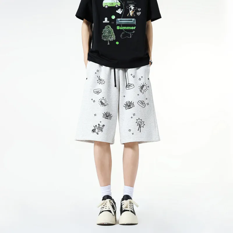 Kung Fu Panda Casual Shorts Unisex-12